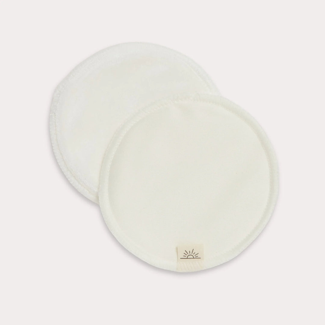 EcoNaps Snow White Bamboo Nursing Pads | 3 Sets