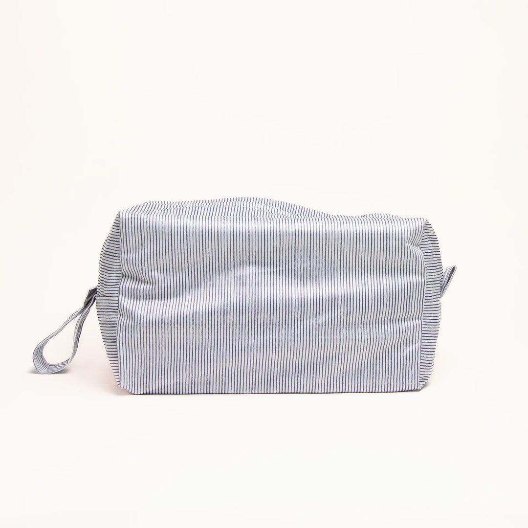 EcoNaps Pod Wet Bag | Indigo Pinstripe