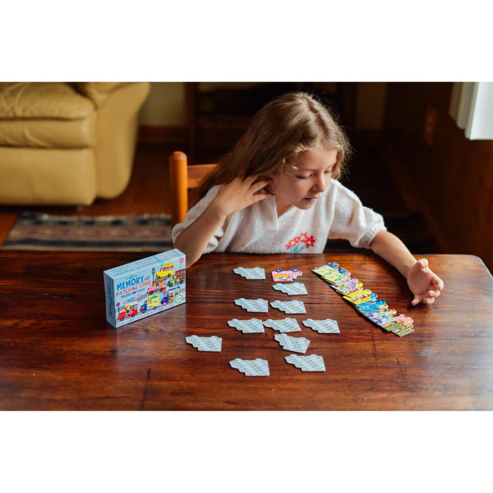 Eeboo Memory & Matching Game - Trucks & Buses