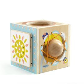 Wooden Baby Hide and Seek Box