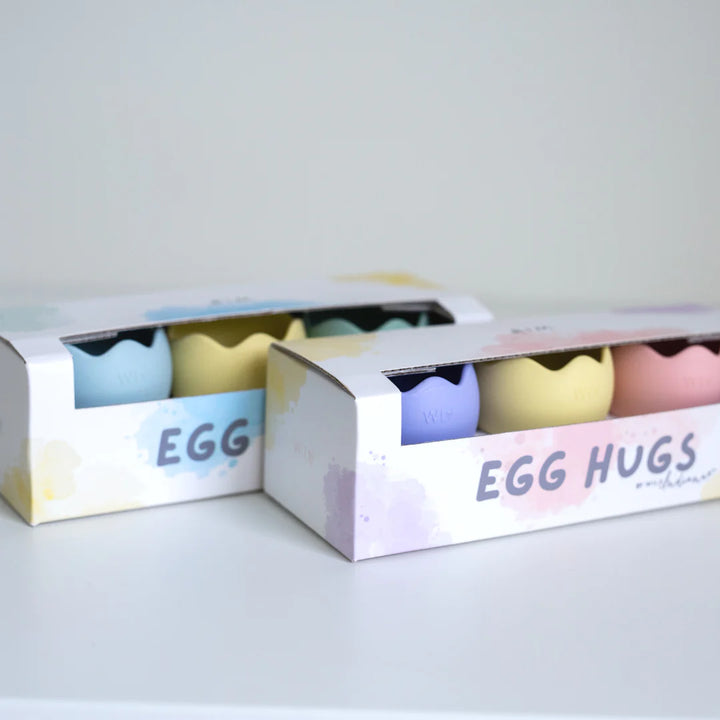 Wild Indiana Egg Hugs Silicone Egg Cups - Pink Pastel