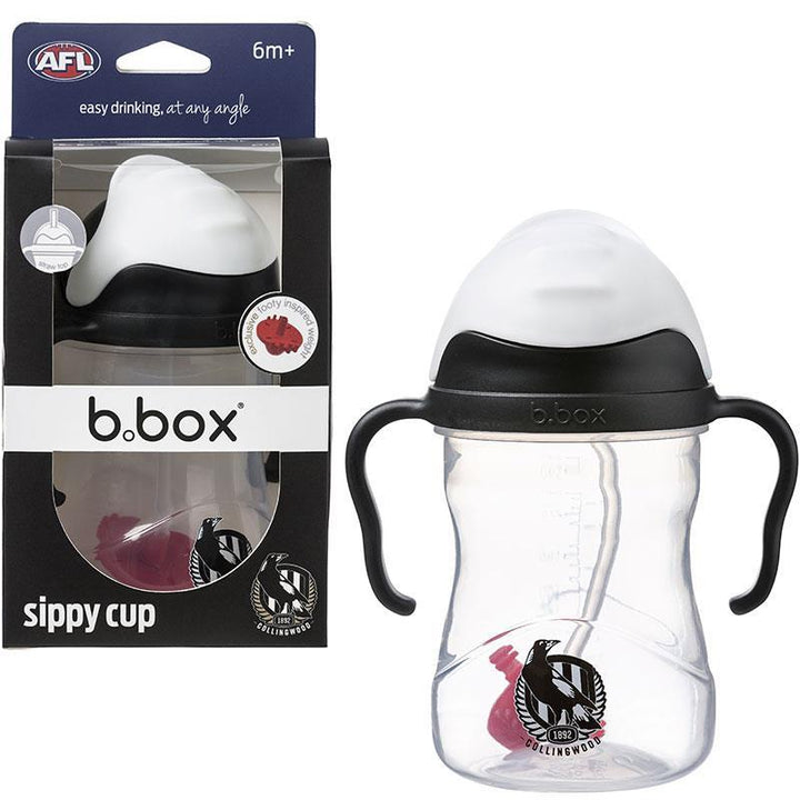 bbox ALF Weighted Straw Sippy Cup 240ml - Collingwood