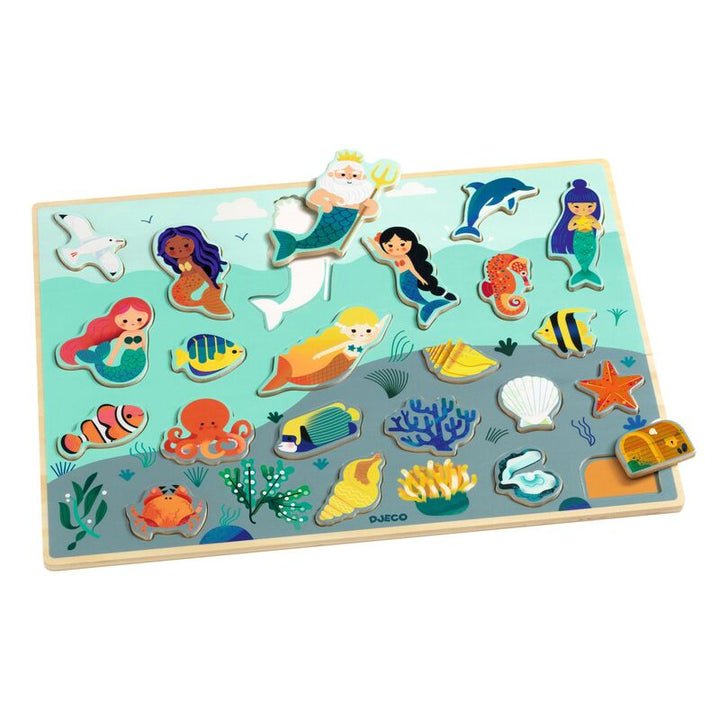 Djeco Jumbo Under Sea Wooden Puzzle