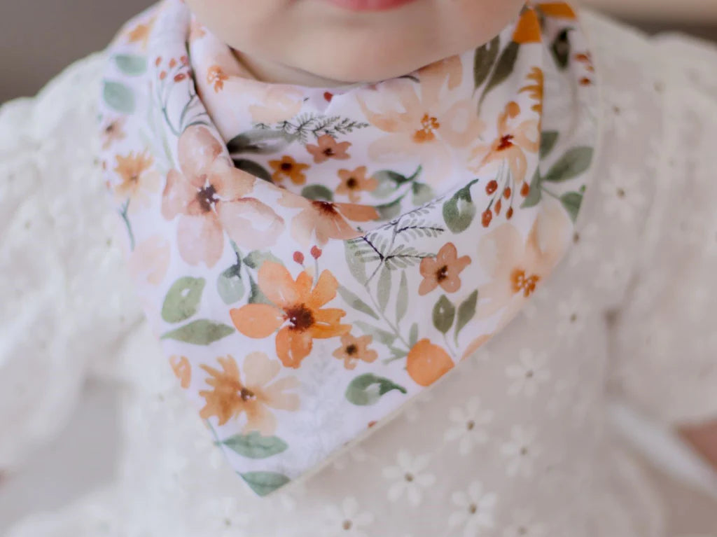 Bambella Bandana Bibs 2 Pack | Bloom & Nude