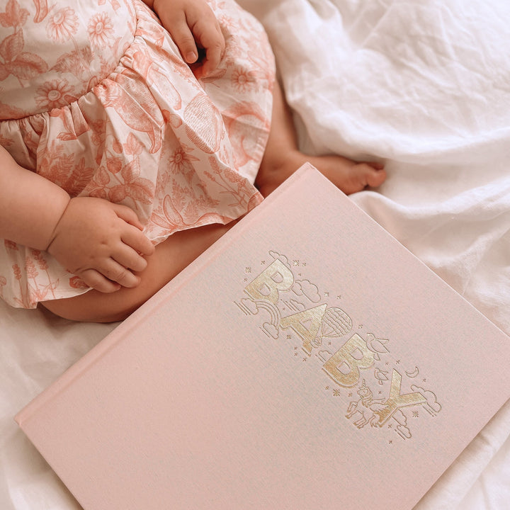 Fox & Fallow Baby Record Book - Rose