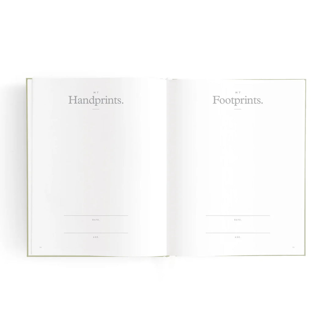 Fox & Fallow Mini Baby Book - Oatmeal