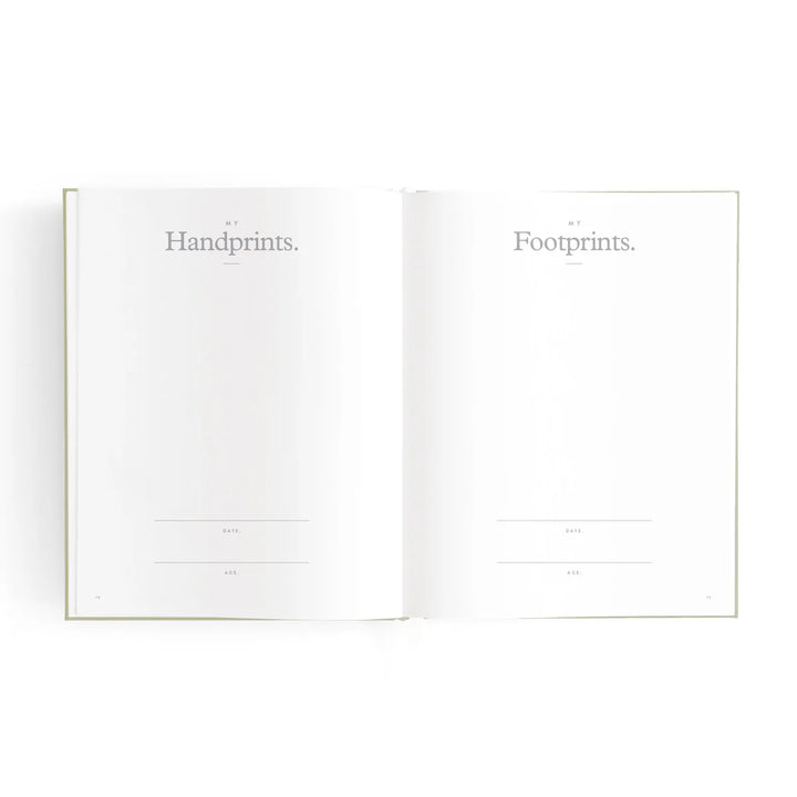 Fox & Fallow Mini Baby Book - Oatmeal