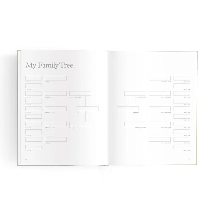 Fox & Fallow Mini Baby Book - Oatmeal