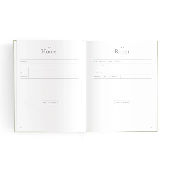 Fox & Fallow Mini Baby Book - Oatmeal