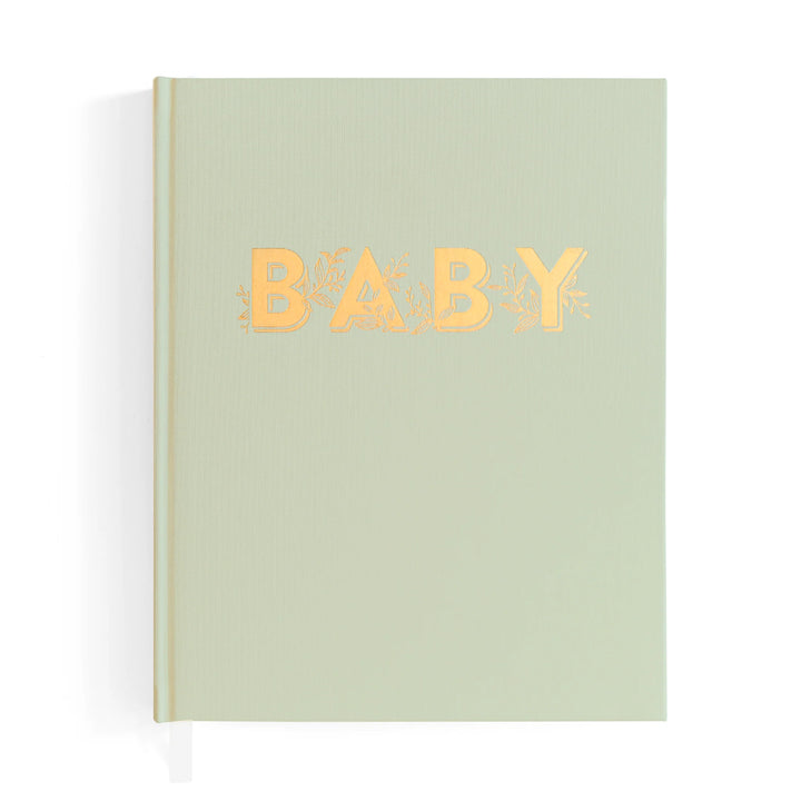 Baby Record Book - Pistachio