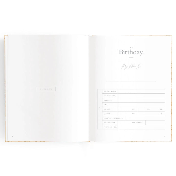 Fox & Fallow Baby Record Book - Cedarwood