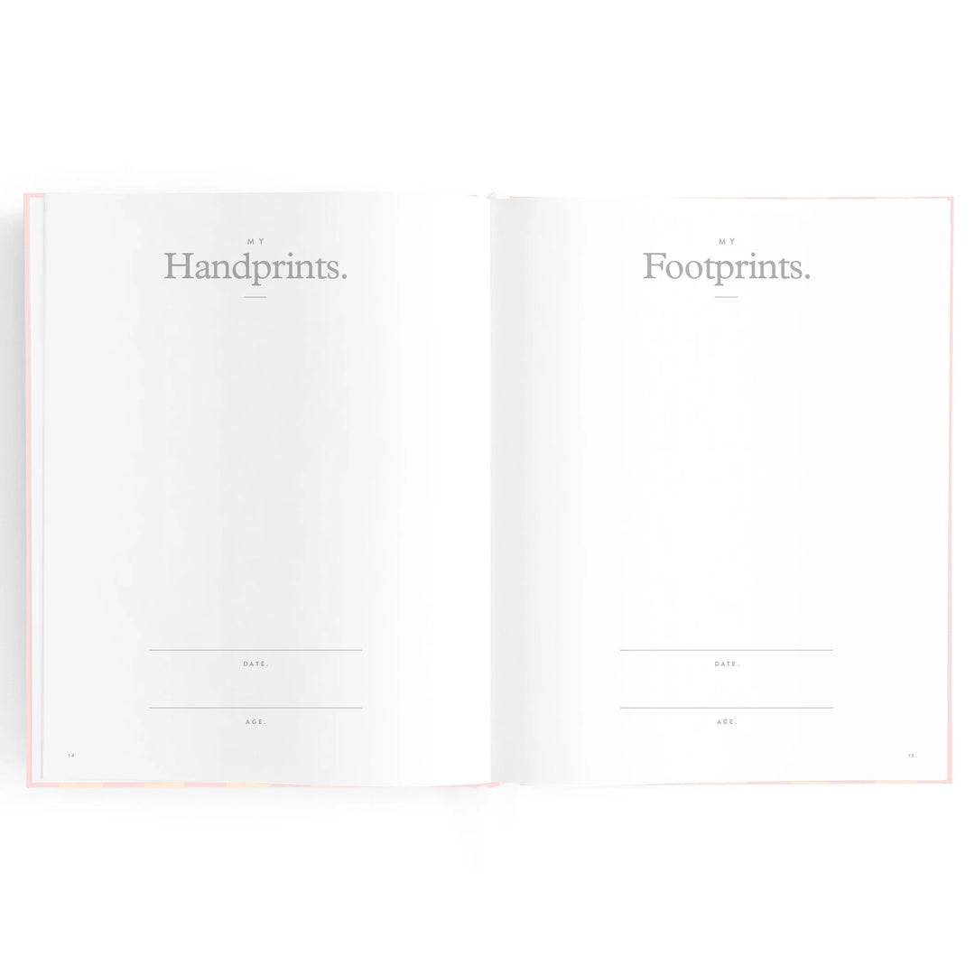 Fox & Fallow Baby Record Book - Petal Stripe