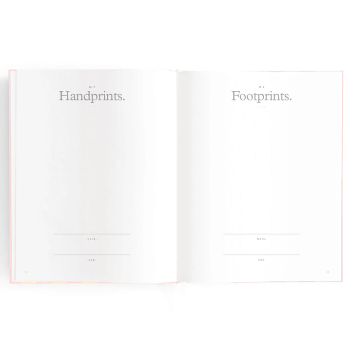 Fox & Fallow Baby Record Book - Petal Stripe