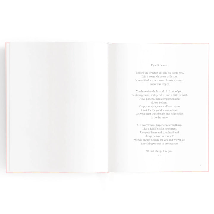 Fox & Fallow Baby Record Book - Petal Stripe