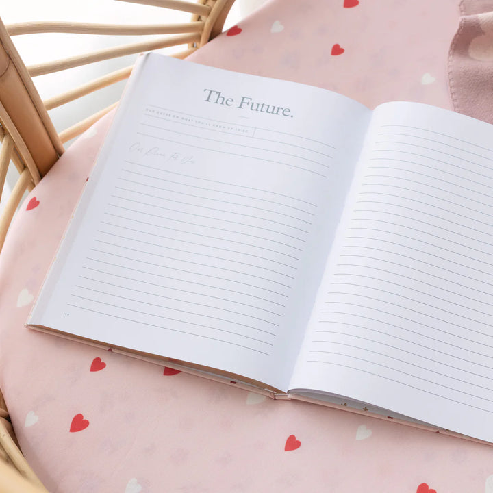 Fox & Fallow Baby Record Book - Little Hearts