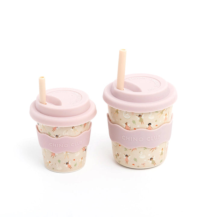 Fairy Kids Keep Cup 240ml + Straw