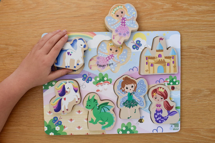 Fantasy Fairytale Chunky Wooden Puzzle
