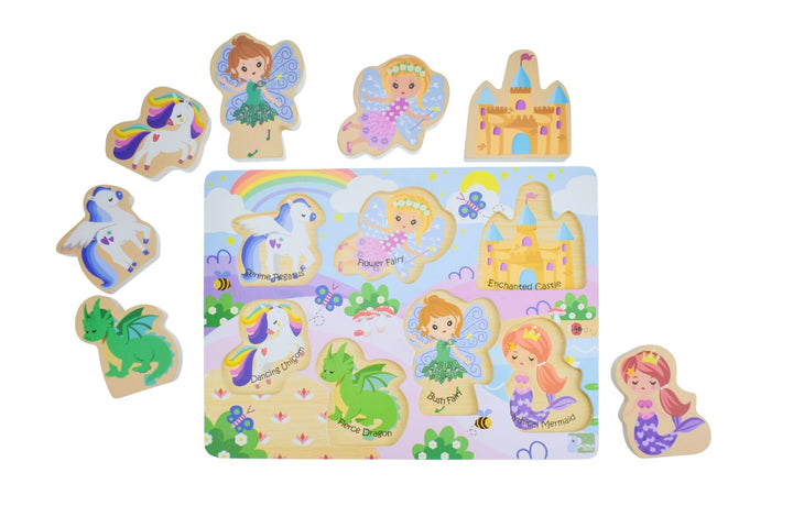 Fantasy Fairytale Chunky Wooden Puzzle