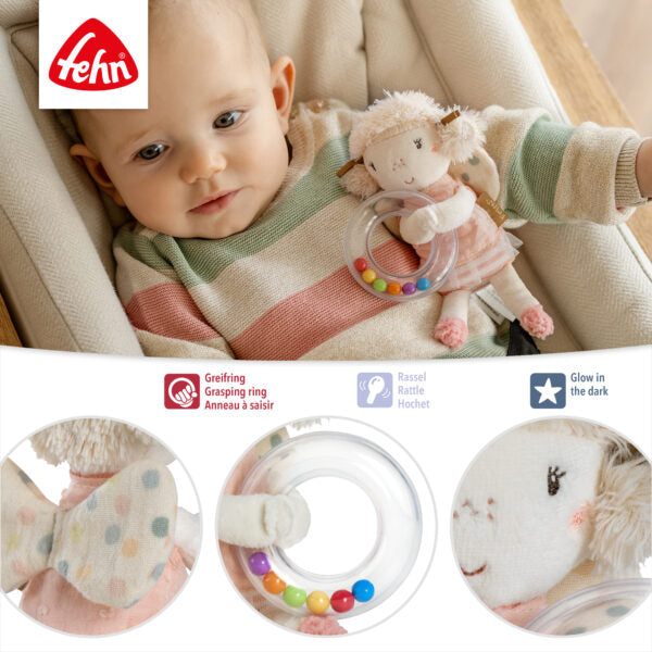 Fehn Pink Fairy Ring Rattle