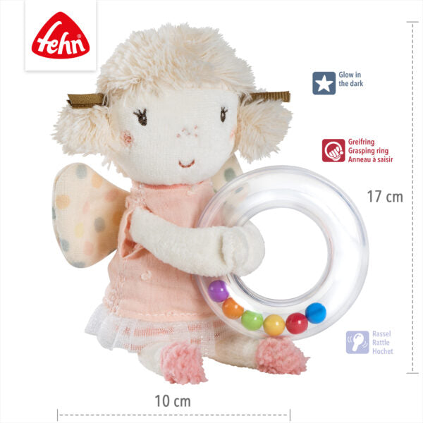 Fehn Pink Fairy Ring Rattle