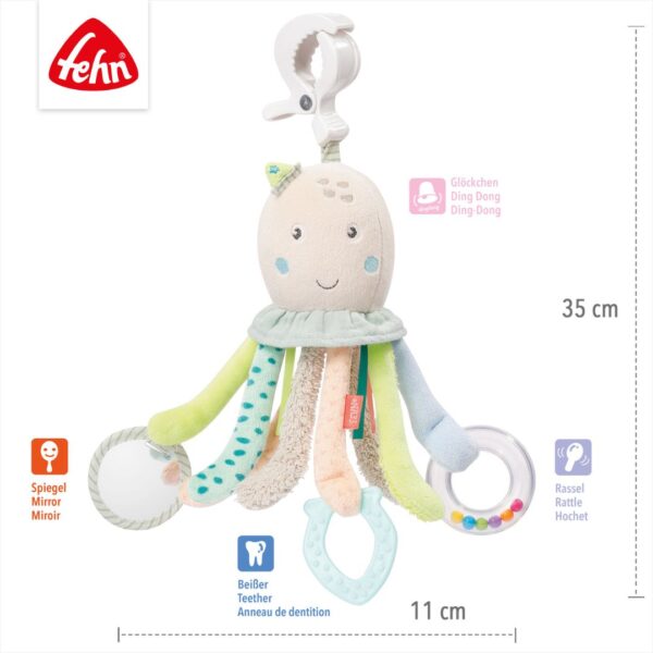 Fehn Sensory Activity Octopus Toy