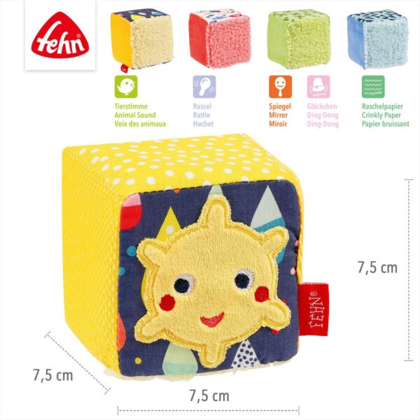 Fehn Sensory Play Cubes Set of 4