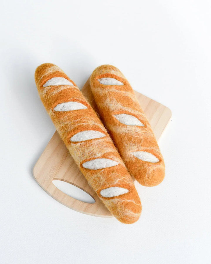 Felt Baguette (Set of 2) Felt Play Food