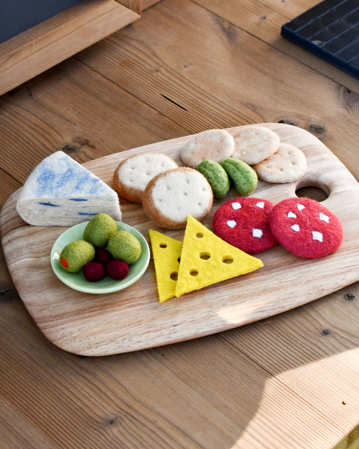 Charcuterie Cheese Platter Felt Play Food Set