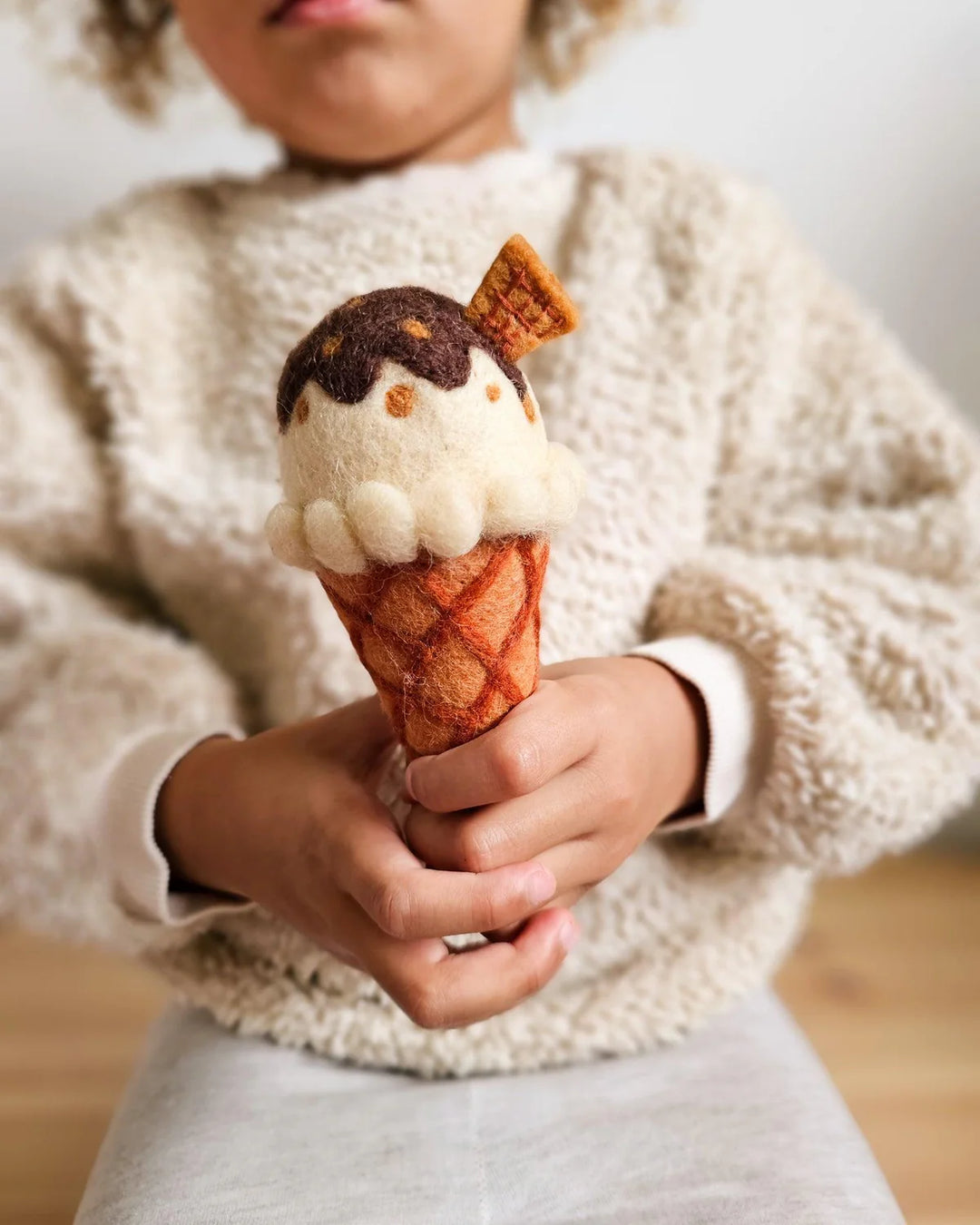 Felt Ice Cream Cones | Play Food