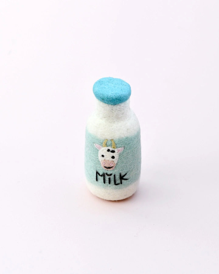 Milk Bottle Felt Play Food