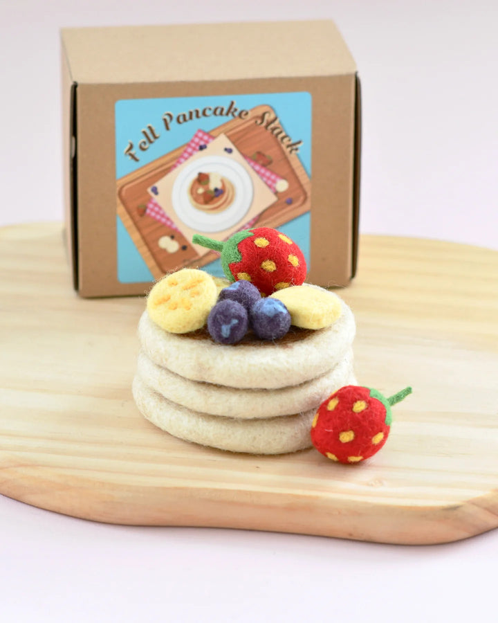 Pancake Stack Set Felt Play Food