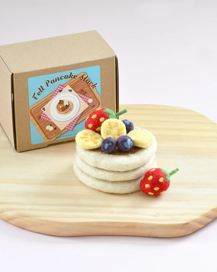 Pancake Stack Set Felt Play Food