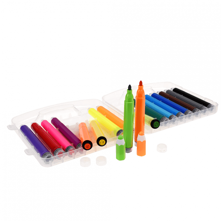 Felt Tip Stamp Pens Set of 18 - Wild Wonders