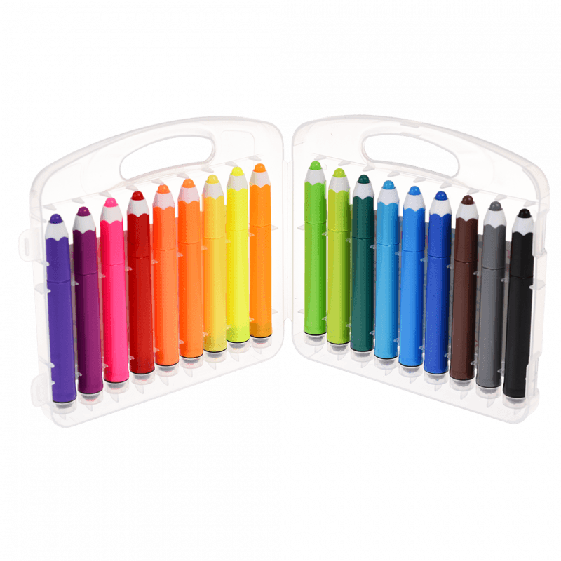 Felt Tip Stamp Pens Set of 18 - Wild Wonders