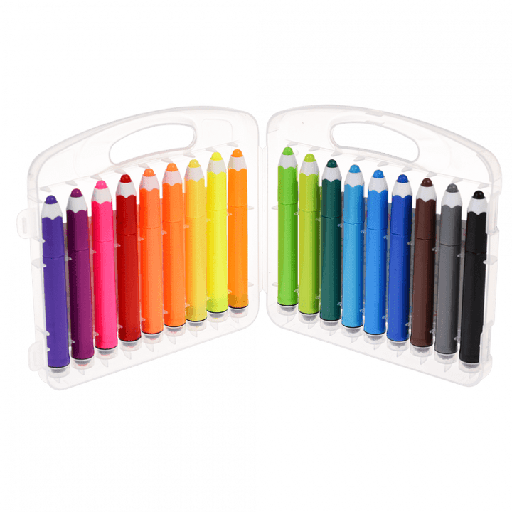 Felt Tip Stamp Pens Set of 18 - Wild Wonders