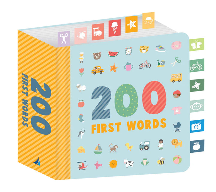 First 200 Words Chunky Ribbon Tabbed Board Book