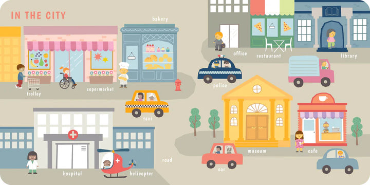 First 200 Words Chunky Ribbon Tabbed Board Book