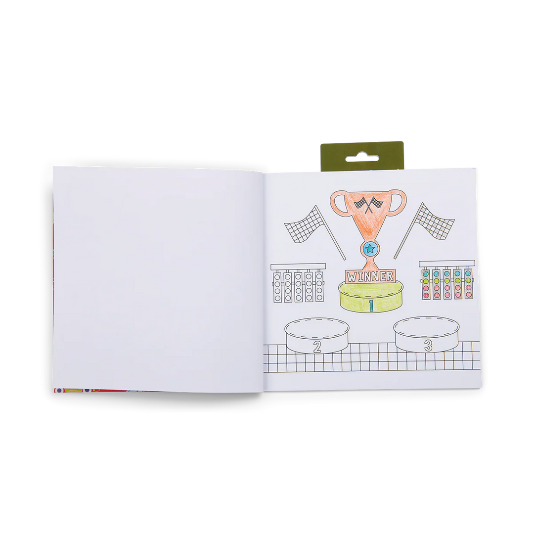 Floss & Rock Colouring & Sticker Book - Cars