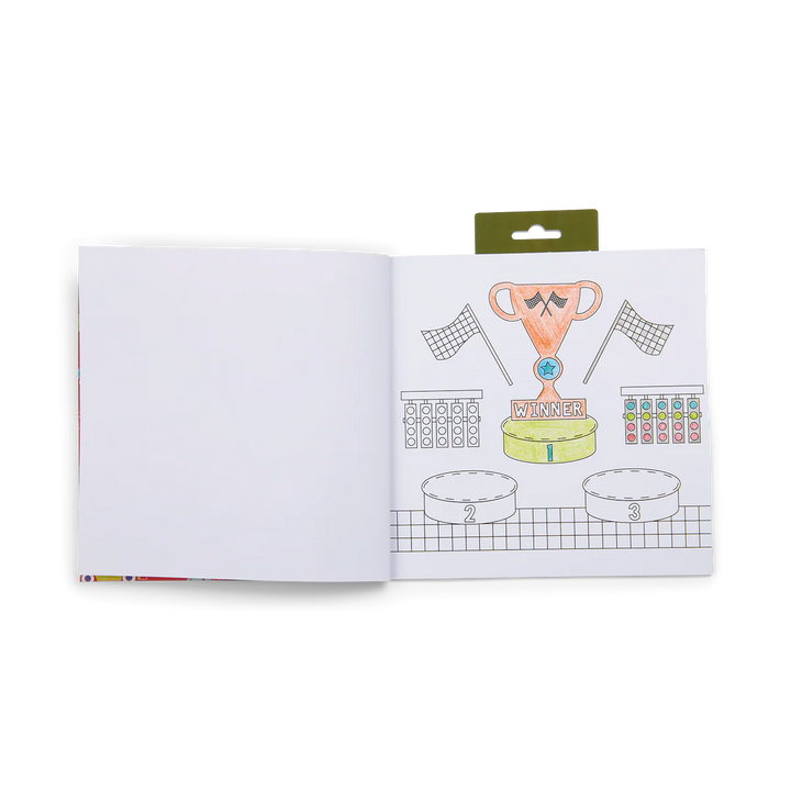 Floss & Rock Colouring & Sticker Book - Cars