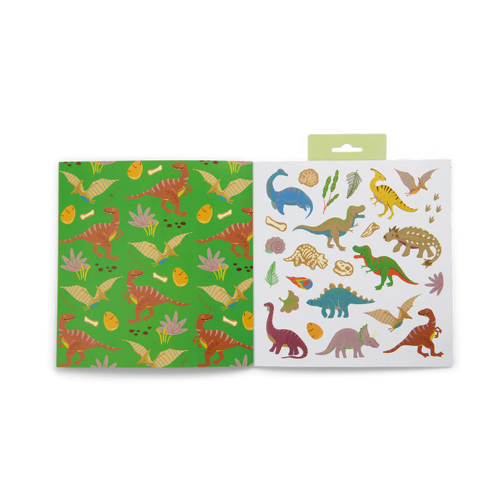 Floss & Rock Colouring & Sticker Book - Dinosaurs