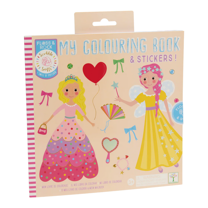 Floss & Rock Colouring & Sticker Book - Princess