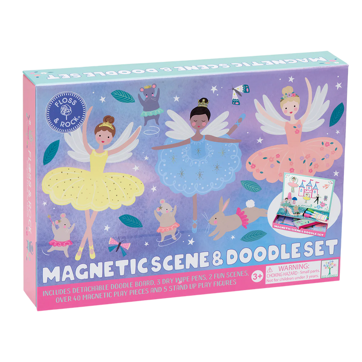 Floss & Rock Magnetic Scene & Doodle Set - Enchanted