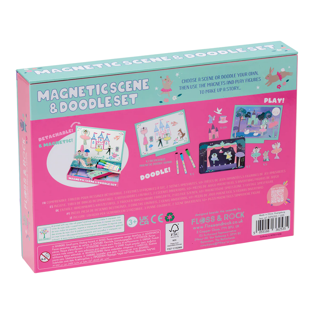 Floss & Rock Magnetic Scene & Doodle Set - Enchanted