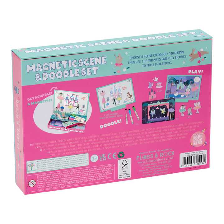 Floss & Rock Magnetic Scene & Doodle Set - Enchanted