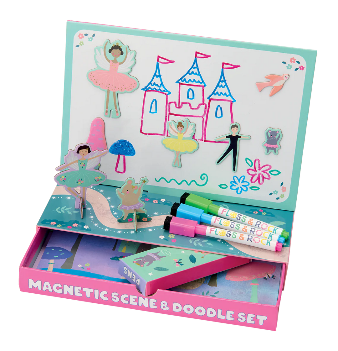 Floss & Rock Magnetic Scene & Doodle Set - Enchanted