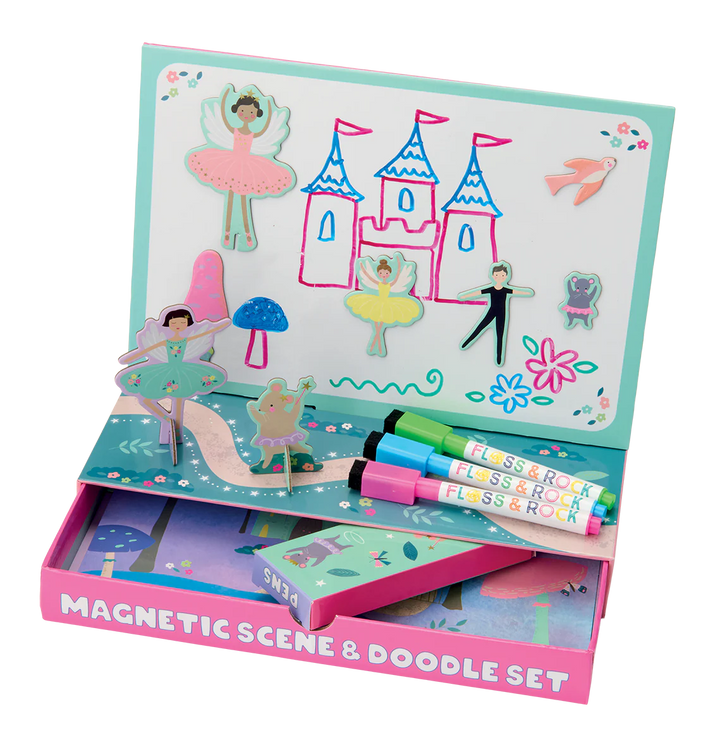 Floss & Rock Magnetic Scene & Doodle Set - Enchanted