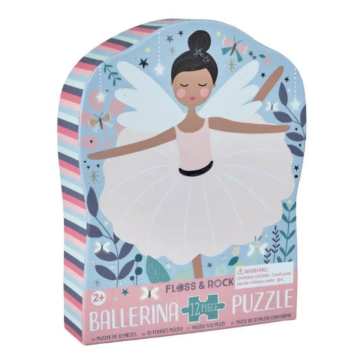 Floss & Rock 12 Pc Shaped Jigsaw Puzzle - Enchanted