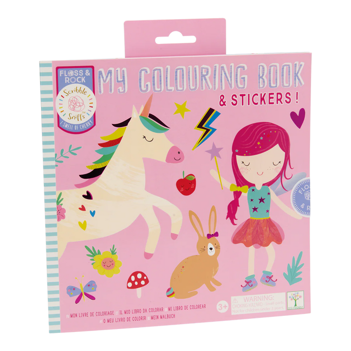 Floss & Rock Colouring & Sticker Book - Rainbow Fairy