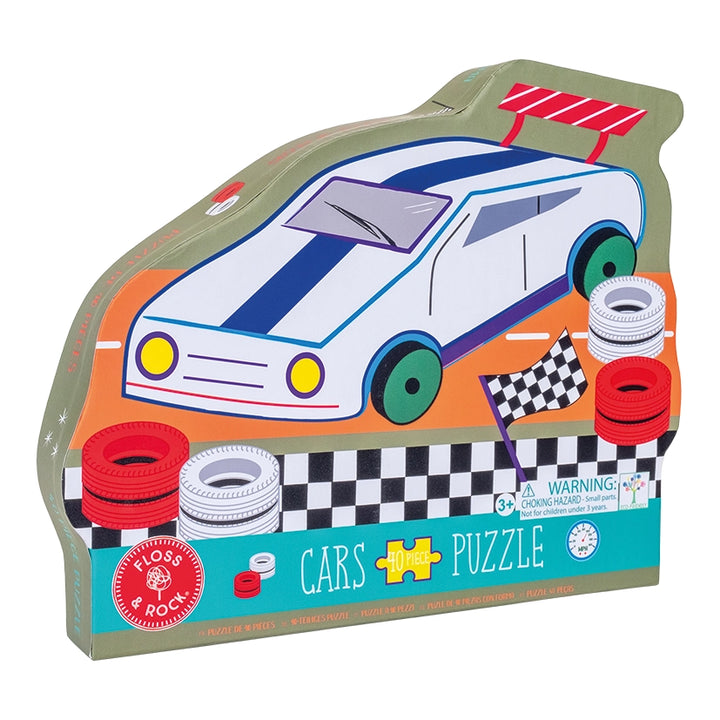 Floss & Rock 40 Pc Jigsaw Puzzle - Cars