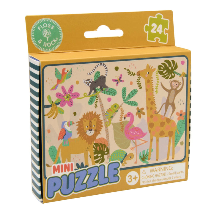 Floss & Rock 24 Pc Mini Puzzle - Jungle